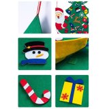 Детская настенная новогодняя елка с Дедом Морозом DIY Christmas, 75 х100 см