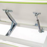 Растущая школьная парта Rifforma-34, зеленая отделка