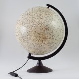 Глобус Луны Classic с подсветкой от сети d=21 см