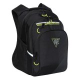 Рюкзак GRIZZLY школьный, анатом. спинка, 2 отделения, д/мальч., UP LEVEL, 38х26х20 см, RB-250-2/2