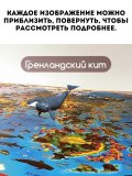 Интерактивная карта Мира для детей "Обитатели Земли" GlobusOff 101х69 см