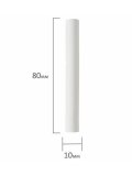 Мел белый TouchLife 100 штук в упаковке, круглый, мягкий