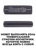 Пенал 1 отделение, Luxury Gift серый, 19х4х6 см