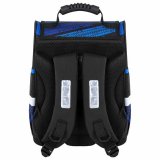 Ранец ЮНЛАНДИЯ WISE, 1 отделение, 3 кармана, устойчивое дно, "Speed race", 37x29х15 см, 271398