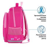 Рюкзак ПИФАГОР SCHOOL для начальной школы, Giraffes, 38х28х14 см, 229992