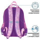 Рюкзак ПИФАГОР SCHOOL для начальной школы, Queen dance, 38х28х14 см, 229994