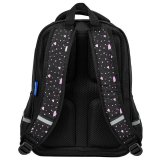 Рюкзак BRAUBERG SOFT, 2 отделения, 3 кармана, "Flower butterfly", СВЕТЯЩИЙСЯ, 40х31х15 см, 271365