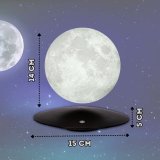 Левитирующий глобус Луны D=14 см GlobusOff 224652