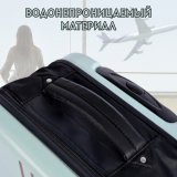 Чемодан-трансформер на колёсах ANYSMART светло-голубой