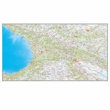 Административная карта Грузии 120 х 220 см, GlobusOff