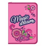 Папка для труда А4 на молнии "Magic dream" для девочек BRAUBERG 224434