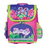 Ранец жесткокаркасный для девочек "Butterfly" BRAUBERG 224157