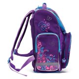 Ранец жесткокаркасный для девочек "Spring melody" BRAUBERG 223673