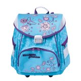 Ранец жесткокаркасный для девочек "Flowers" BRAUBERG PREMIUM 224155