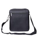 Молодежная сумка для планшета на ремне "UltraСompact" черная BRAUBERG 240393
