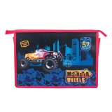 Папка для тетрадей А4 на молнии "Monster Wheels" BRAUBERG 224360