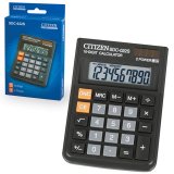 Калькулятор настольный CITIZEN SDC-022S, 10 разрядный с двойным питанием