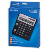 Калькулятор настольный CITIZEN SDC-435N, 16 разрядный с двойным питанием