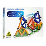 Магнитный развивающий конструктор MAGNETICUS разноцветный (157 деталей)