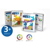 Развивающая мини-мозаика "Русалочка" Magneticus (98 элементов, 4 цвета)