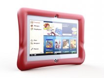 Детский планшетный компьютер от 3-х лет iKids, красный