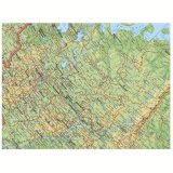 РФ. Общегеографическая карта. 1:7М