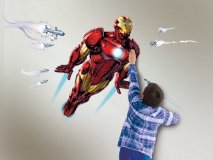 Детский настенный проектор "Железный человек"