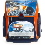 Ранец Optimum "Robot attack" 37*30*17см, 1 отделение, 3 кармана, анатомическая спинка 213361
