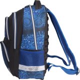 Рюкзак BRAUBERG с EVA спинкой для начальной школы, для мальчиков, Робот, 38*30*14 см, 19 л, 225436
