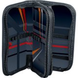 Пенал BRAUBERG 2 отделения, для начальной школы, для мальчиков, Машина, 19*11 см, 103700