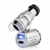 Микроскоп ANYSMART 60x мини, с подсветкой (2 LED) и ультрафиолетом (9882)