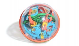 Головоломка детская «ШАР-ЛАБИРИНТ» 3D Perplexus